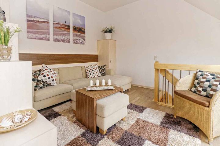 Ferienwohnung für 4 Personen, mit Balkon und Sauna
