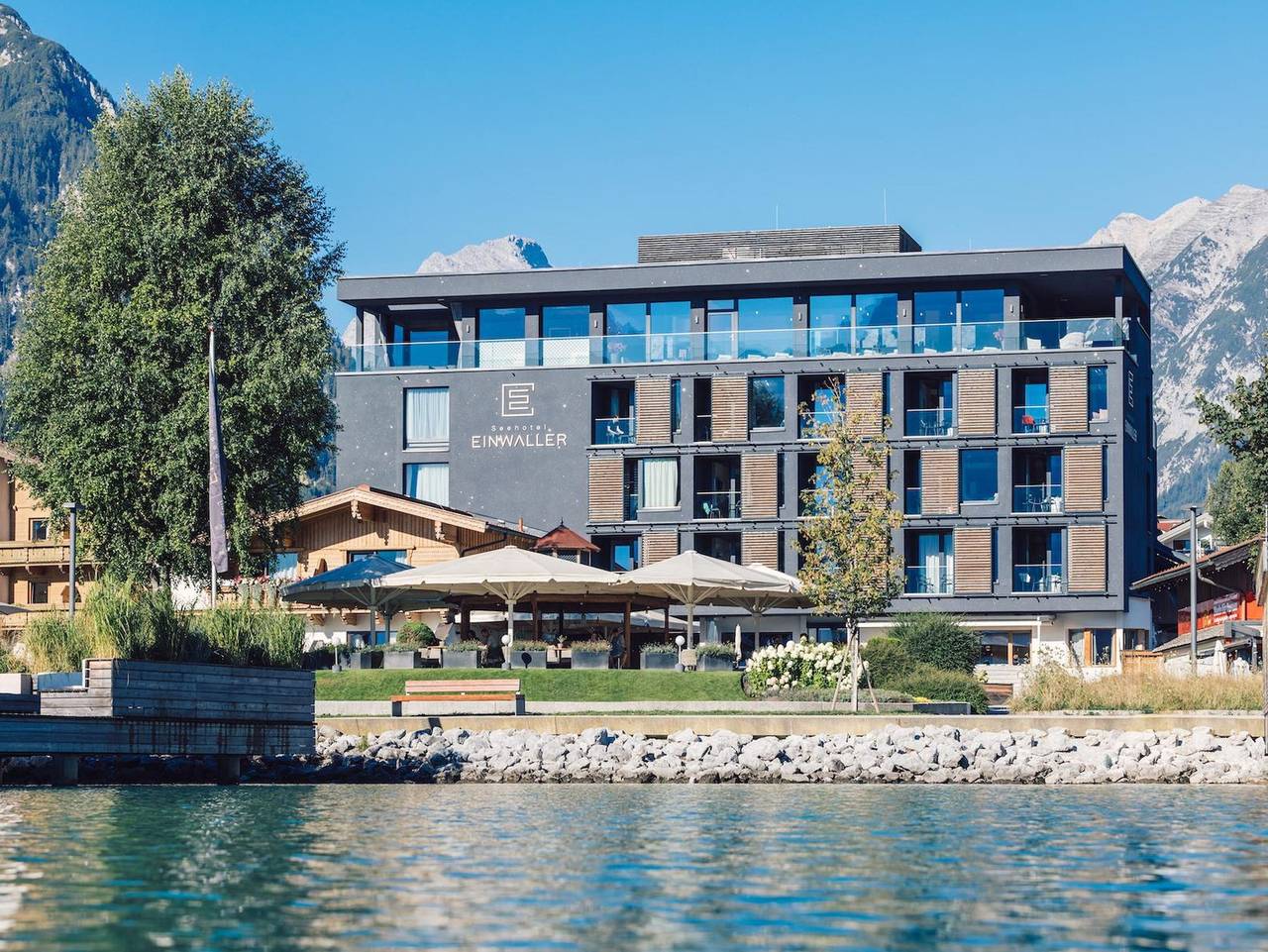 Seehotel Einwaller - Doppelzimmer seitlicher Seeblick Achensee in Pertisau, Eben am Achensee