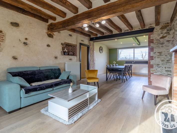 Gîte pour 5 personnes, avec Terrasse