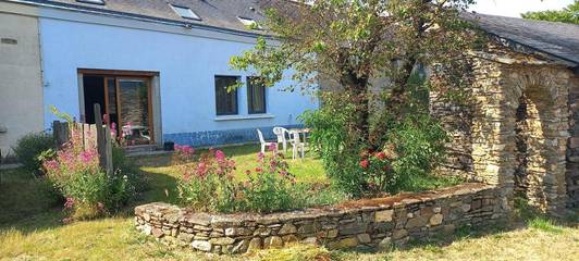 Maison de campagne pour 9 personnes, avec jardin et vue à Freigné
