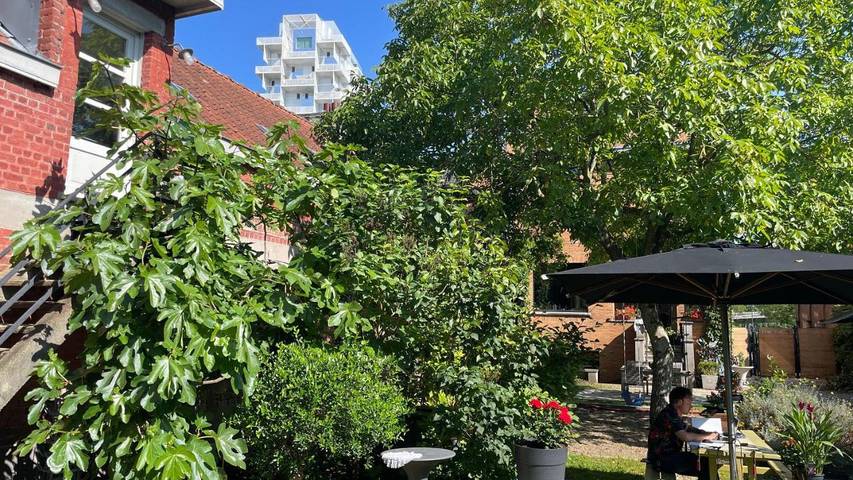 Appartement de vacances pour 2 personnes, avec Balcon ainsi que Terrasse et Jardin à Courtrai
