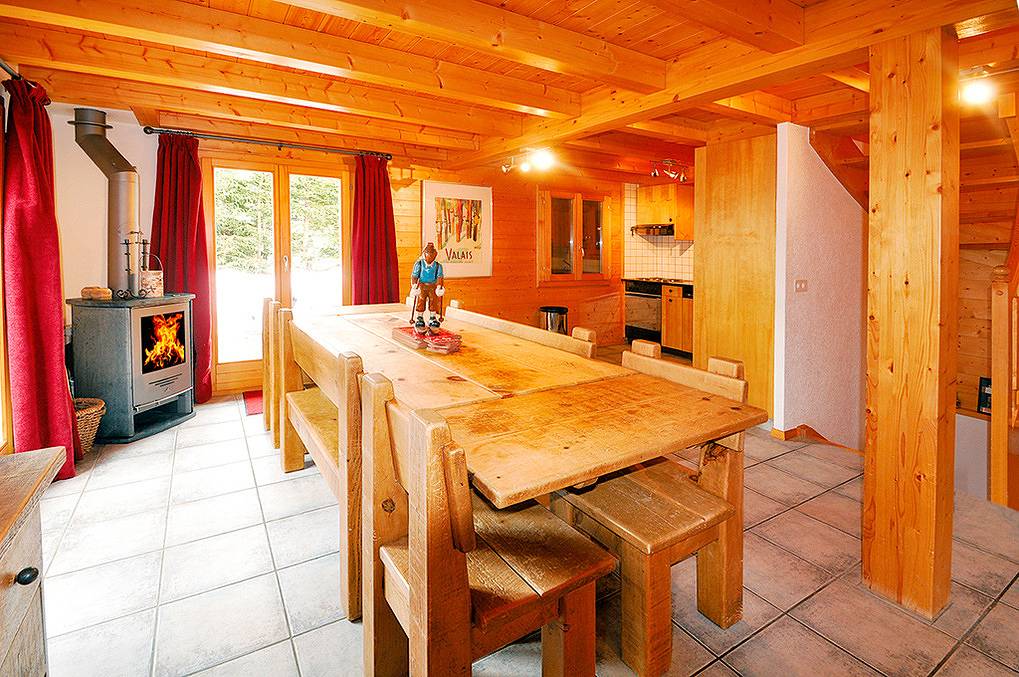 Maison de vacances pour 12 personnes avec balcon in Les Masses, Vex