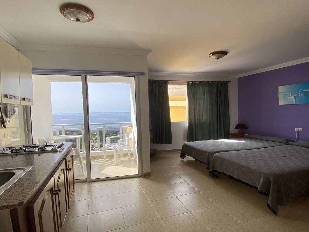 Entire studio, Central Studio in Valle Gran Rey with Wi-Fi in La Calera, Valle Gran Rey