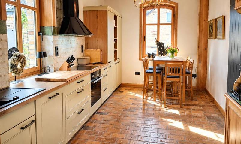 Ferienhaus für 8 Personen, mit Terrasse und Garten sowie Ausblick in Gablenz