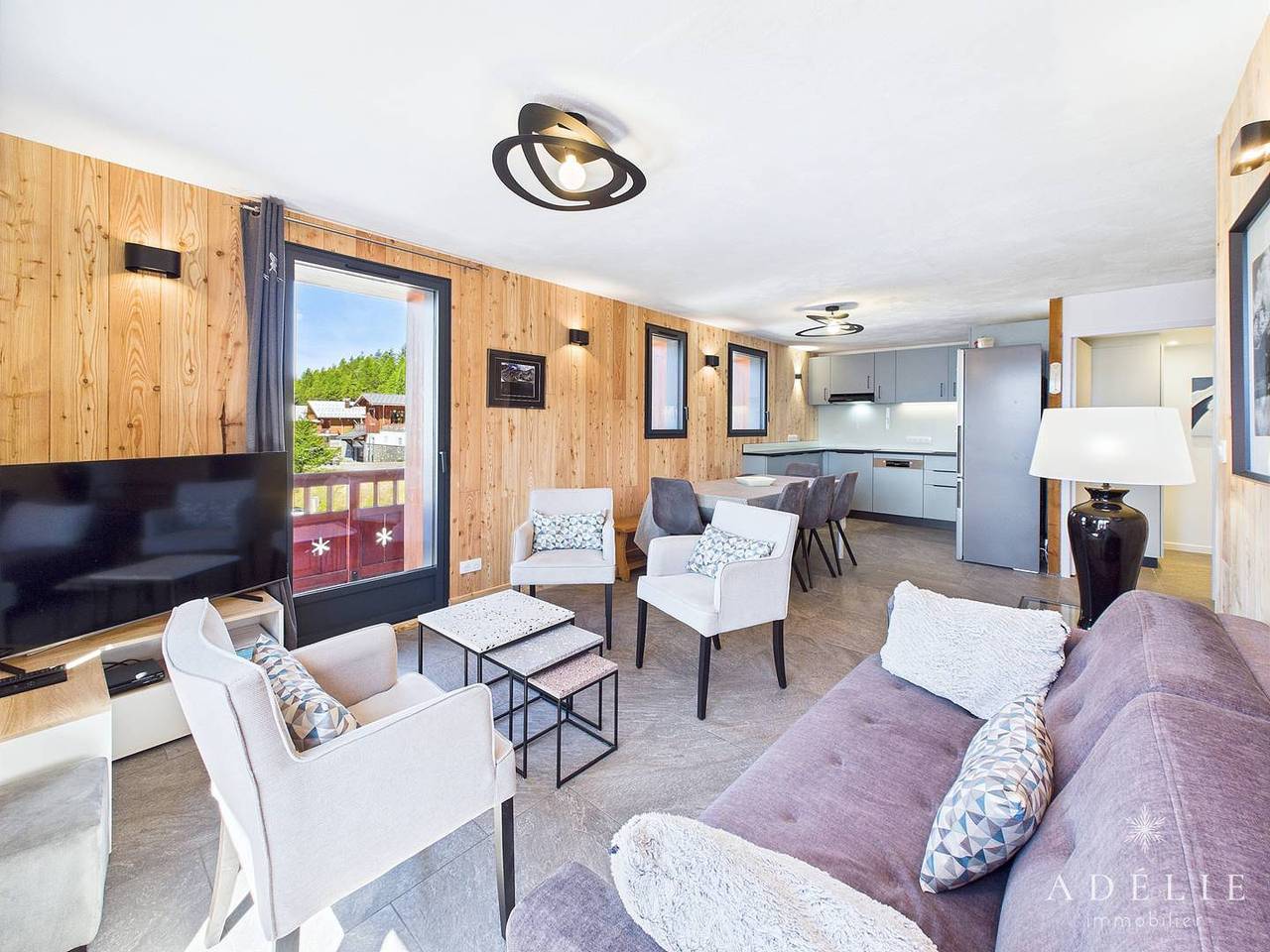 Ganze Ferienwohnung, 5 Rooms Duplex 9 pers. La Rosiere in La Rosière, Montvalezan