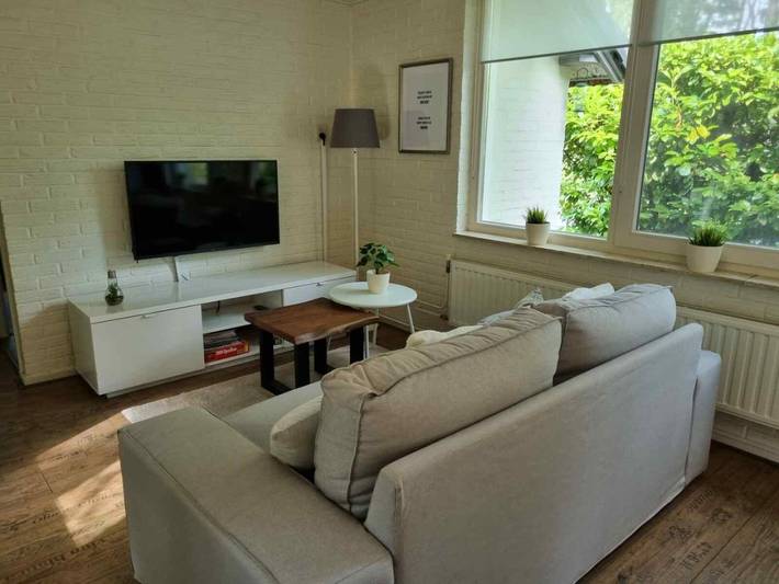 Knus 2 persoons vakantiehuis met veranda in Limburg aan de Belgische grens. in Stramproy, Limburg