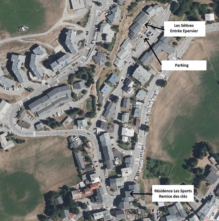 Location de vacances pour 4 personnes, avec vue et terrasse à Aussois