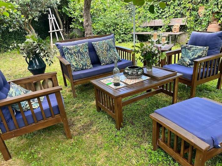 Casa de vacaciones para 8 personas, con jardín además de vistas y balcón - 1