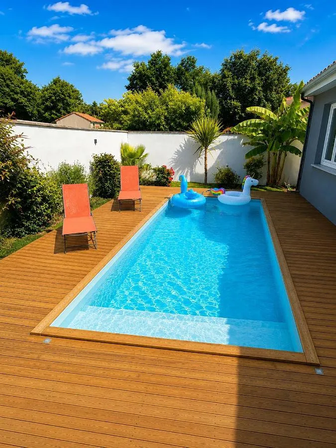Casa de vacaciones para 6 personas, con jardín además de terraza y piscina - 1