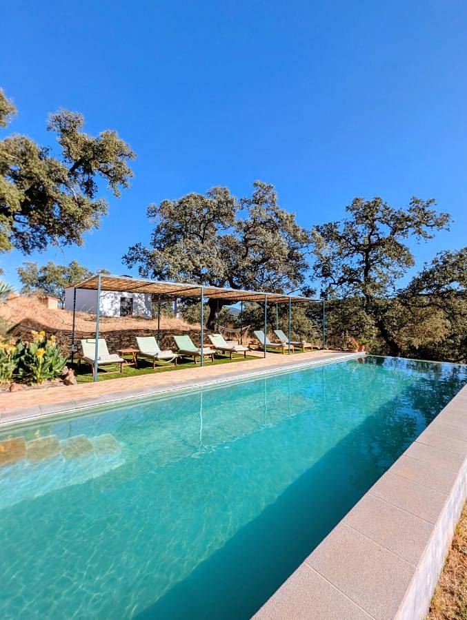 Chalet para 2 personas, con piscina además de jardín y vistas en Sierra de Aracena y Picos de Aroche - 2