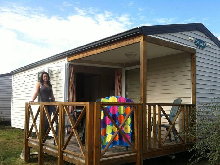Mobil home pour 4 personnes, avec terrasse et bassin pour enfant à Commequiers - 2