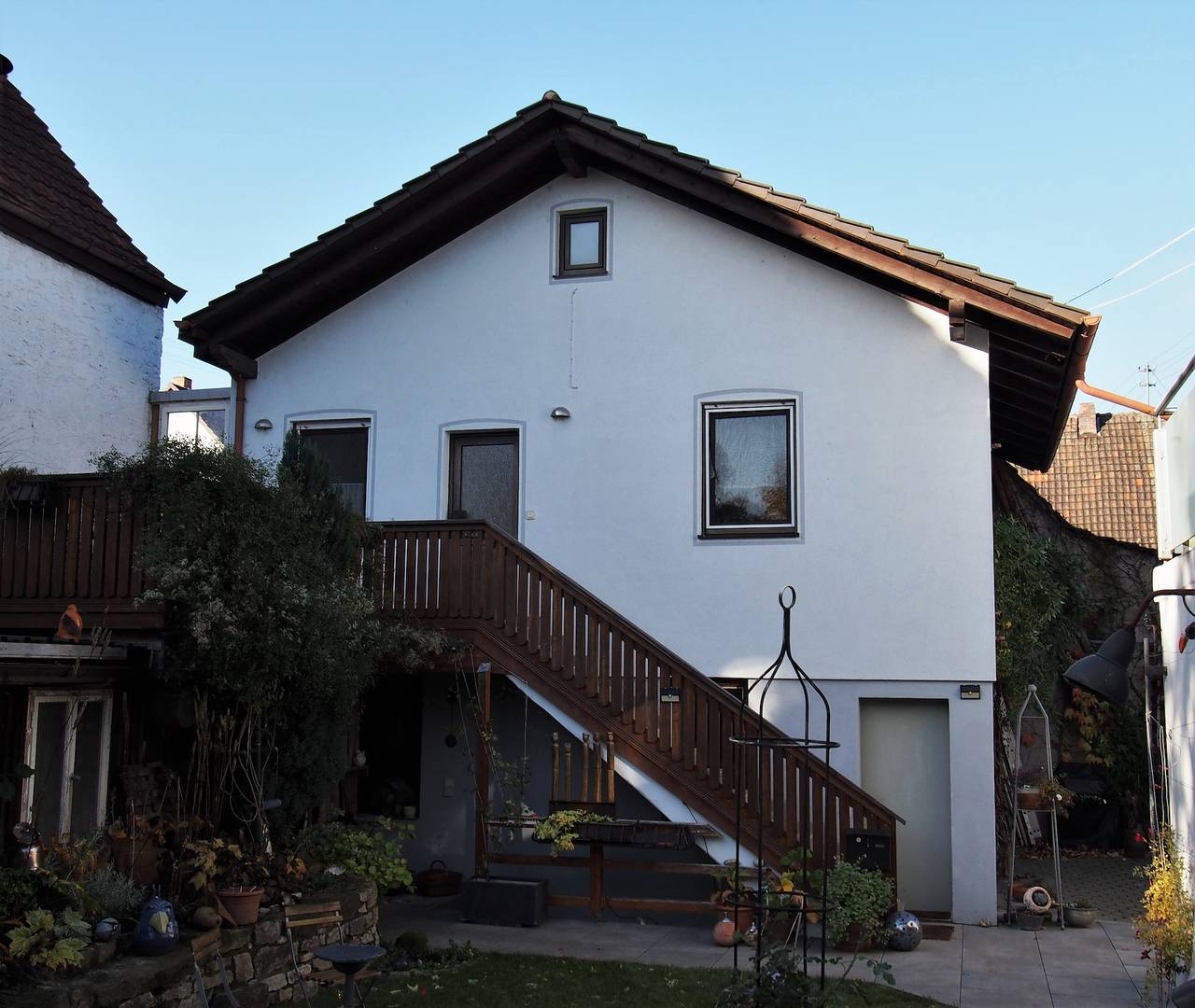 Ganze Wohnung, Ferienwohnung Seidenfaden - Ferienwohnung (45qm) mit WLAN und Terrasse in Karlstadt, Fränkisches Weinland