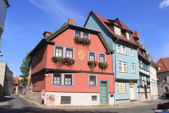 Ferienwohnung für 2 Personen, mit Ausblick in Altstadt (Erfurt)