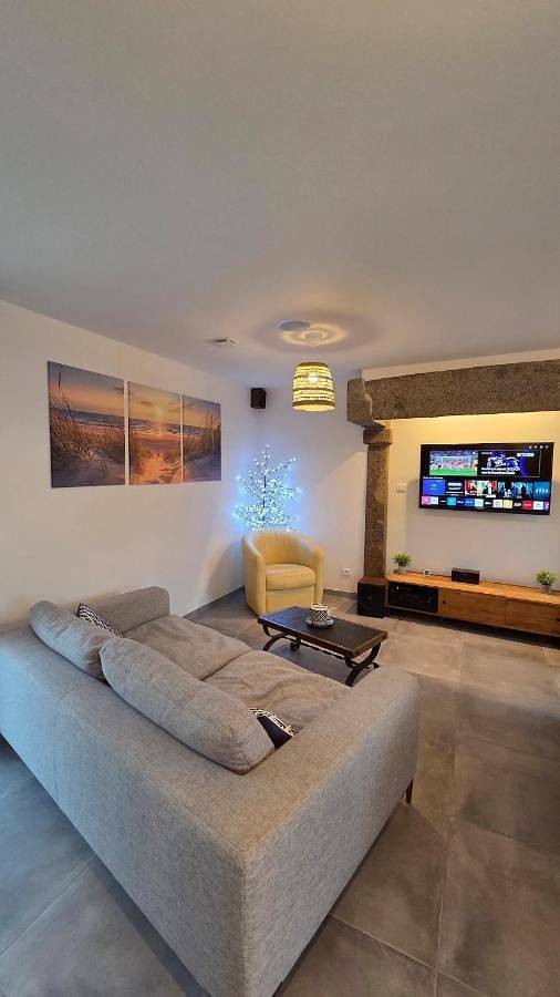 Location de vacances pour 5 personnes, avec terrasse à Héauville