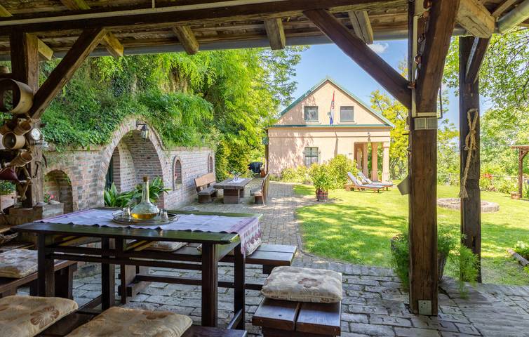 Charmante 2-Zimmer-Wohnung mit Terrasse in der Nähe des Flusses Karašica in Draž, Osijek-Baranja