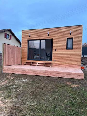 Gîte pour 2 personnes, avec vue ainsi que terrasse et jardin à Moyenmoutier