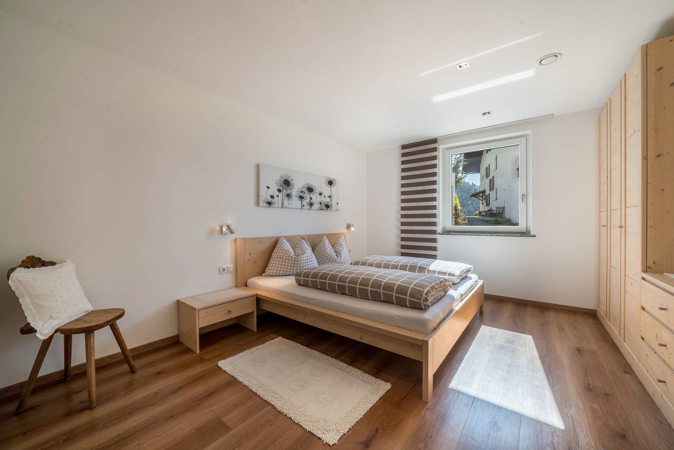 Ganze Wohnung, Ferienwohnung "Rotsteinhof Morgentau" mit Balkon & Wlan in Vöran, Sarntaler Alpen