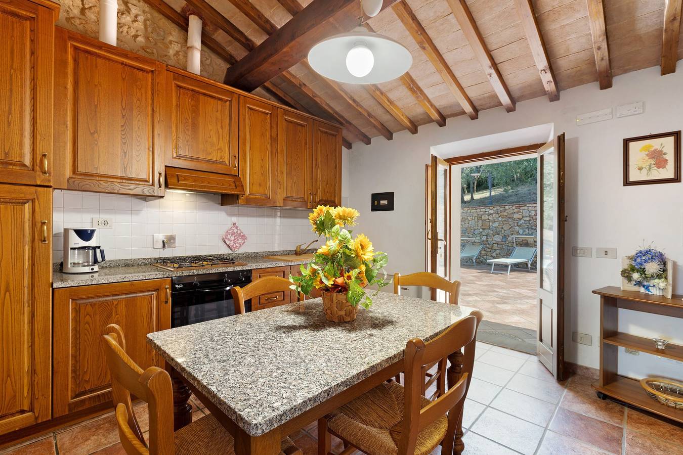 Ganze Wohnung, Ferienwohnung 'Casa Vacanze Etrusco - Ulivo' mit Klimaanlage in San Gimignano, Siena Provinz