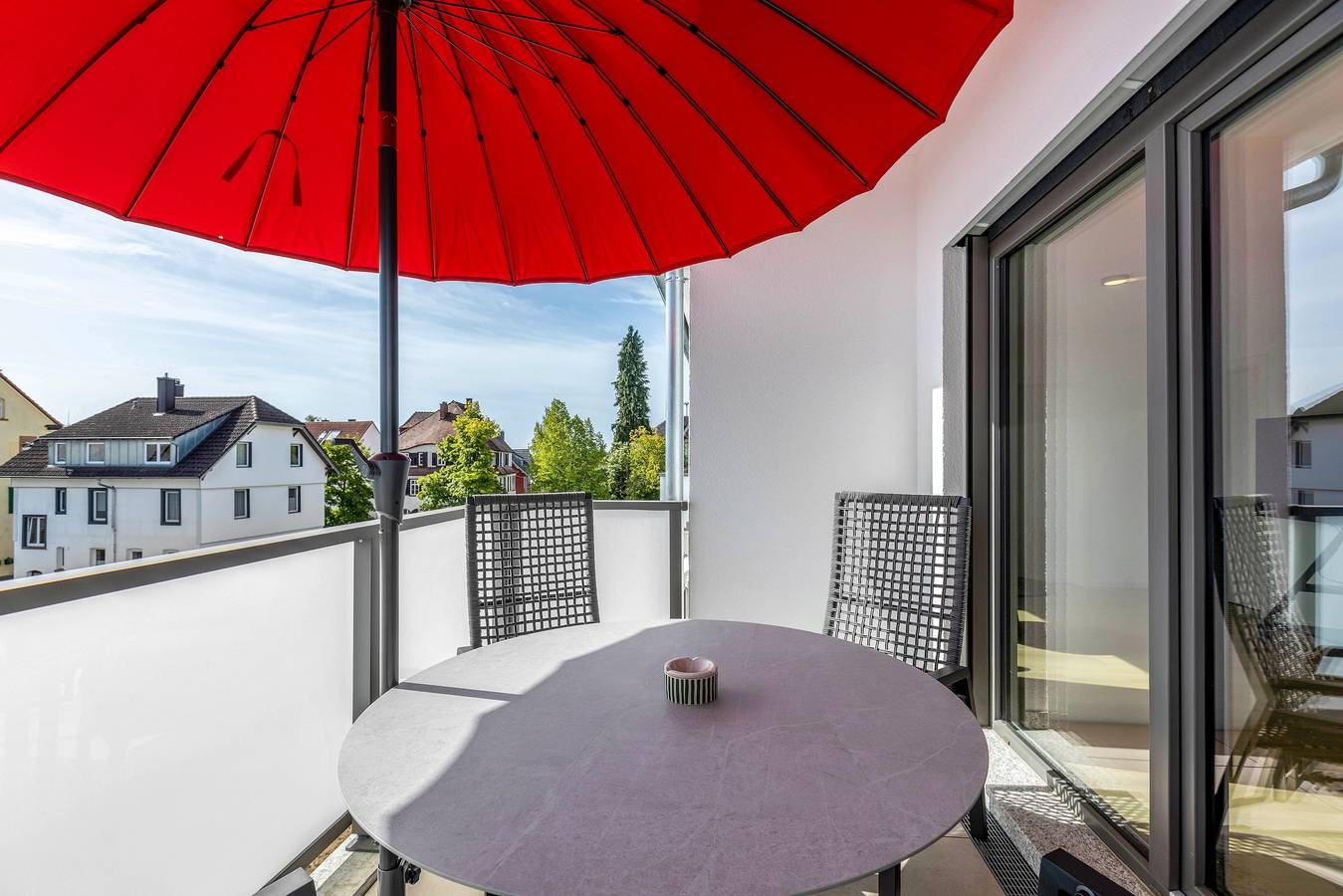 Ganze Wohnung, Neue Wellness Wohnung mit Sauna, privater Terrasse, Balkon und Wlan in Königsfeld im Schwarzwald, Mittlerer Schwarzwald