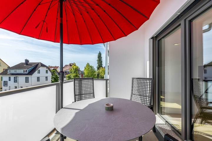Appartement entier, Nouvel appartement bien-être avec sauna, terrasse privée, balcon et Wi-Fi in Königsfeld im Schwarzwald, Forêt-Noire centrale