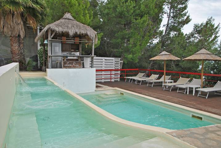 Resort Villa Giulia vista mare con piscina e camere con bagno privato in Sperlonga, Provincia di Latina