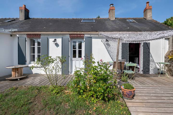 Location de vacances pour 4 personnes, avec terrasse et jardin à Pornic