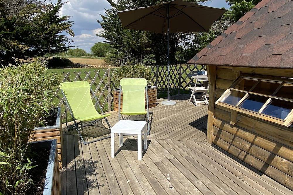 Chalet en bois \"Kota Finlandais\" 2 pers dans Résidence de charme in Jard-sur-Mer, Vendée