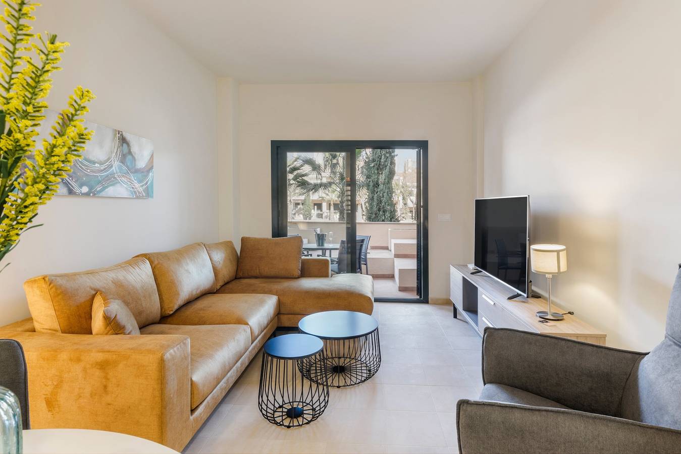 Hel leilighet, Apartment "El Oasis Malta 2 Bajo A" with Shared Pool & Wi-Fi in Hacienda del alamo, Fuente Alamo de Murcia