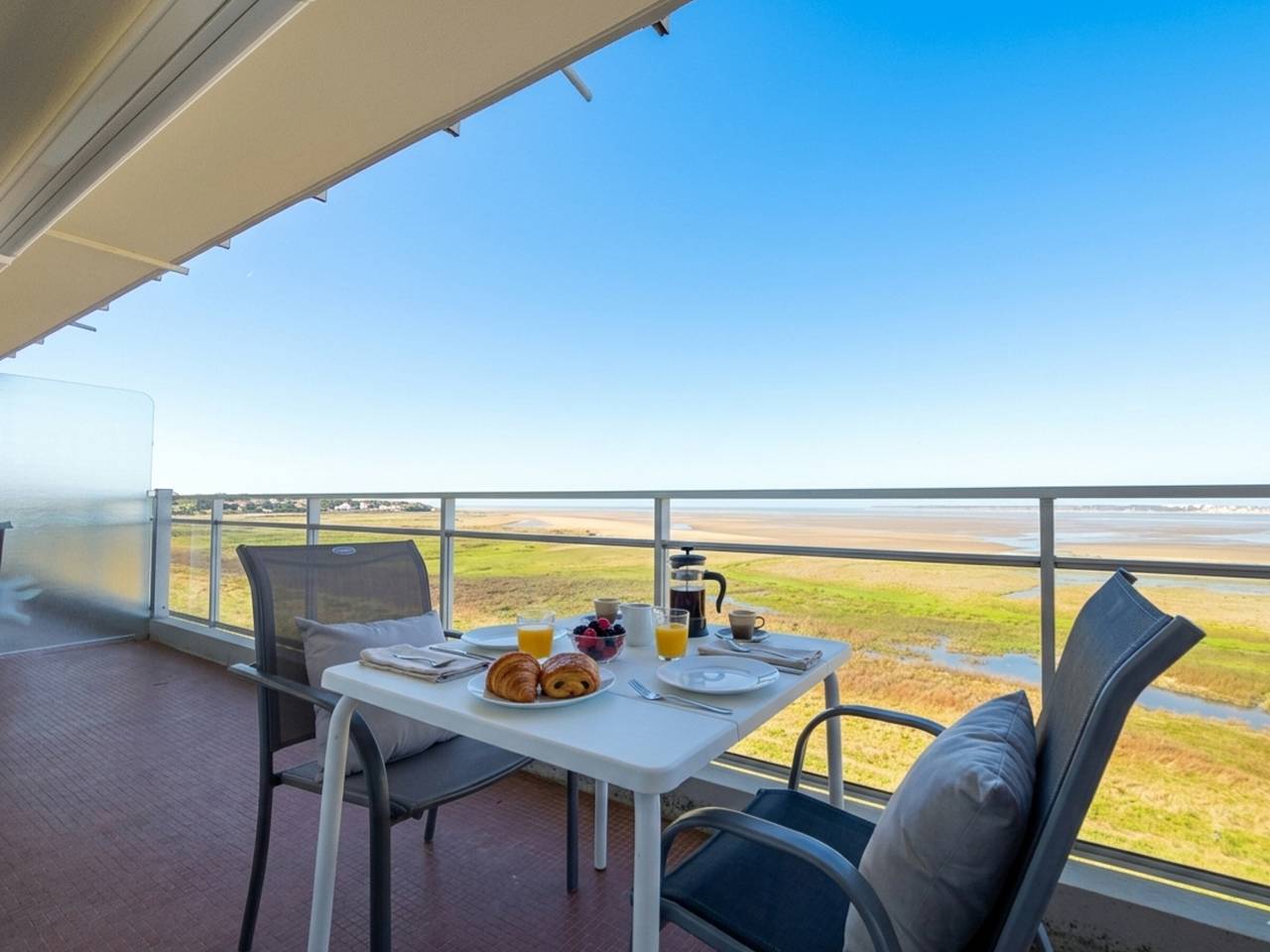 Ganzes Studio, Gemütliches Studio mit Balkon in Saint-Brevin, 3 Pers. in Saint-Brevin-les-Pins, Côte de Jade