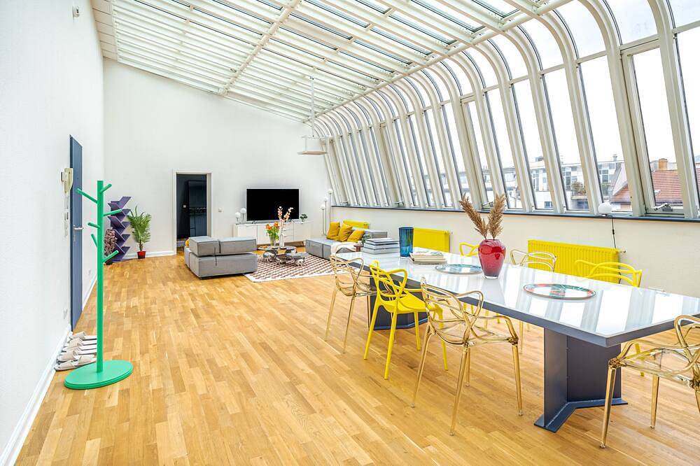 Entire apartment, Apartment-Luxury-Private Bathroom-City View-Sky Lo in Mitte Berlin, Berlin