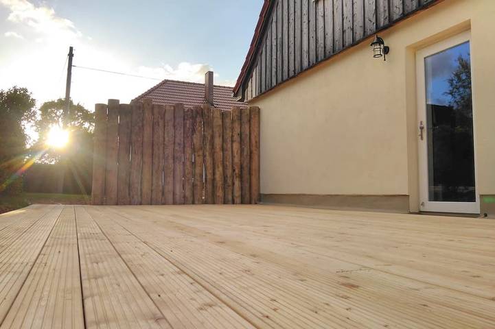 Ferienwohnung für 4 Personen, mit Terrasse und Garten in Lüdershagen
