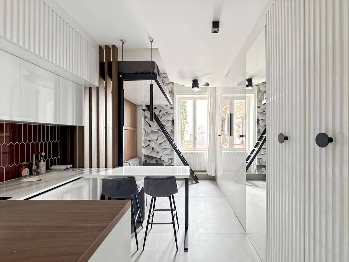 Appartement entier, La White box in Trévoux, Ain