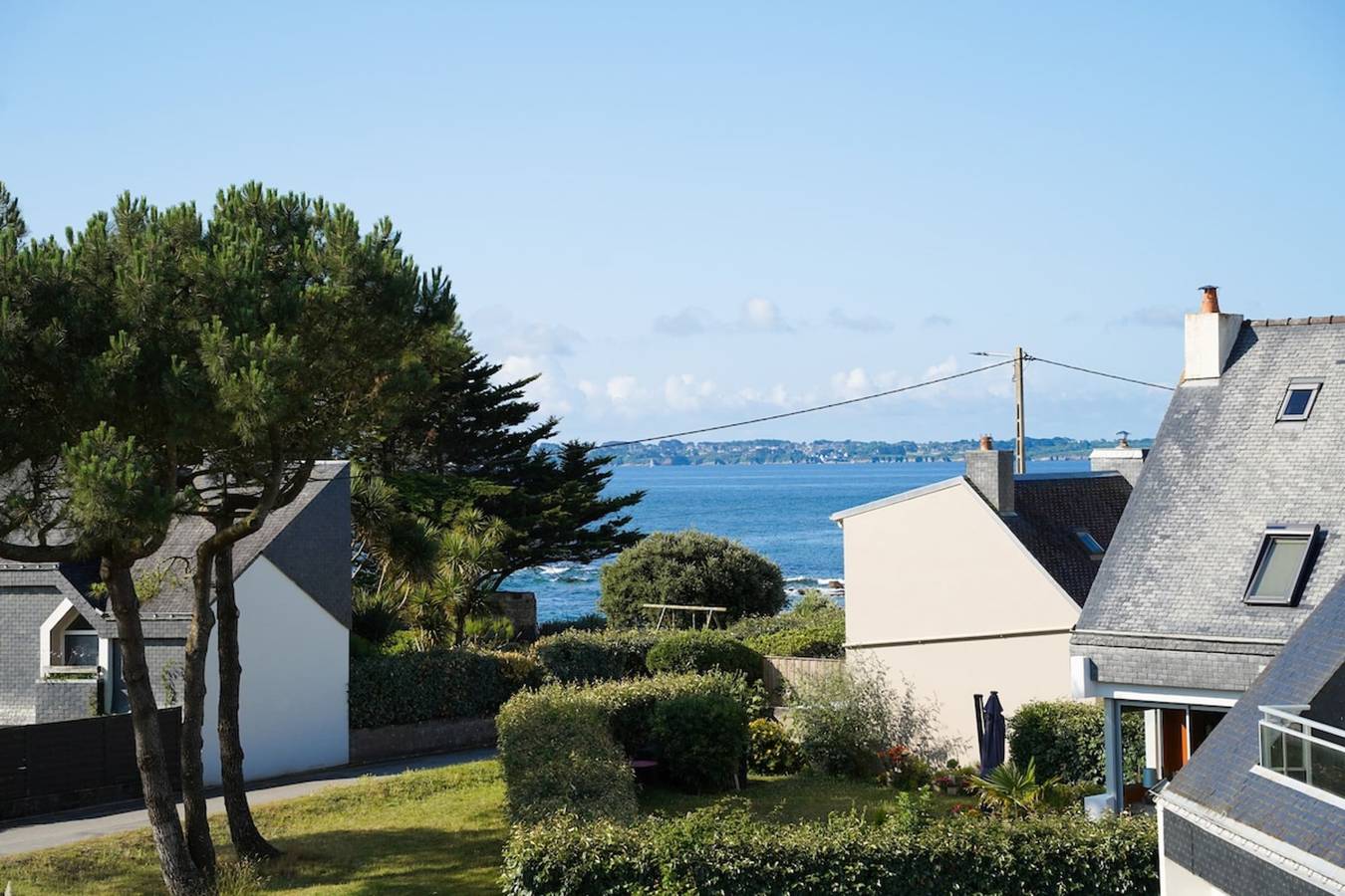 Appartement entier, L’adresse rêvée – Balcon vue mer in Plage de Port Fontaine-Lomener, Ploemeur