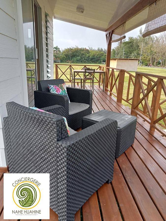 Maison d’hôte pour 2 personnes, avec terrasse ainsi que jardin et vue dans Huahine - 3