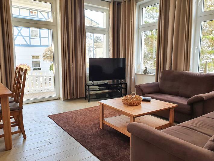 Ferienwohnung für 5 Personen, mit Balkon und Terrasse sowie Garten in Göhren - 4