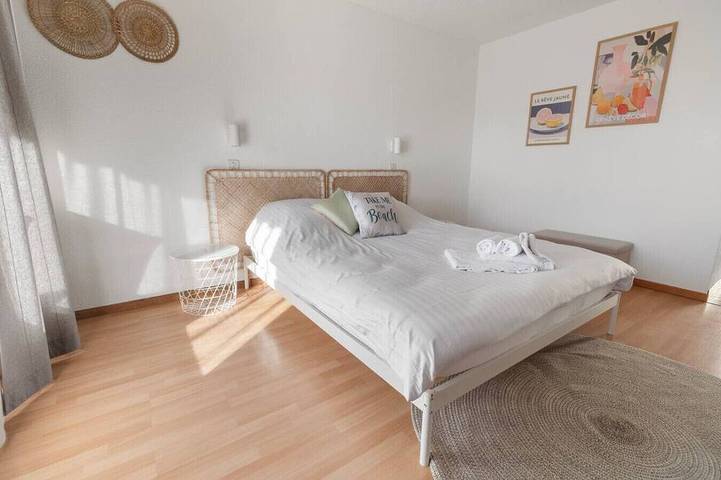 Ganze Wohnung, Studio élégant, calme et proche du lac in Delley-Portalban, Murtensee & Estavayer-le-Lac Region