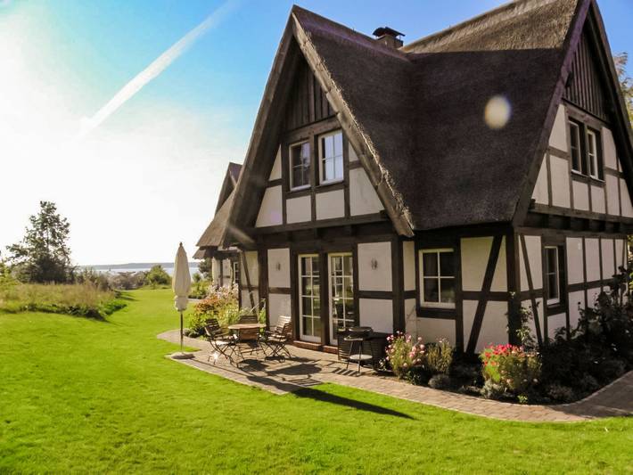 Ferienhaus für 6 Personen, mit Terrasse und Garten in Rankwitz