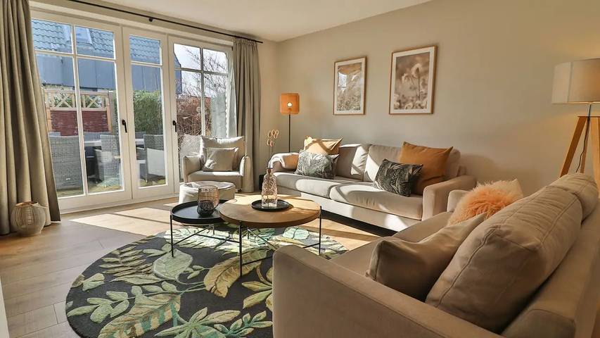 Ferienhaus für 6 Personen, mit Balkon und Sauna auf Langeoog