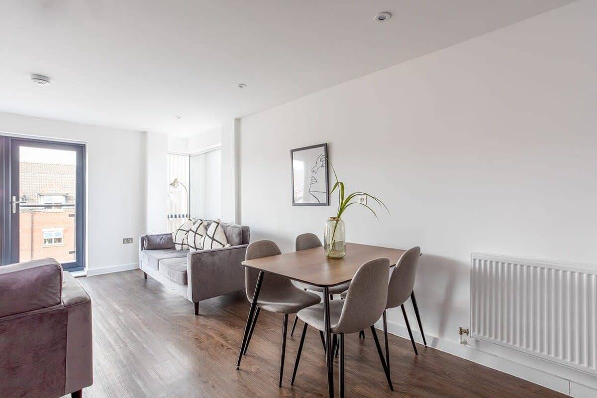 Geheel appartement, Vakantieappartement voor 4 personen met balkon/terras in York, Yorkshire and the Humber