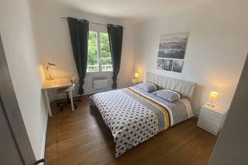 Gîte pour 6 personnes, avec balcon et jardin à Saint-Gaudens