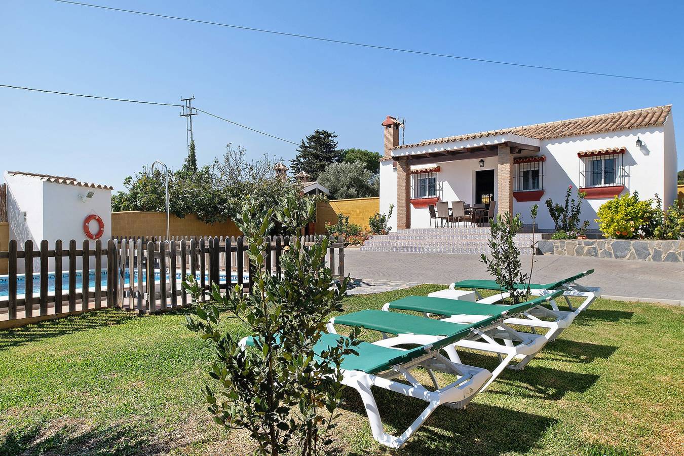 Casa de vacaciones 'Huerta Del Sol 1' con vistas a la montaña, piscina privada y Wi-Fi in Conil de la Frontera, Costa de la Luz