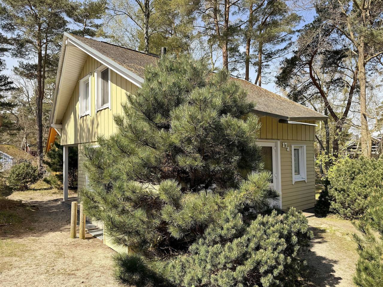 W: Strandhaus Dünenweg 17a mit Terrasse/Sauna/Kamin in Baabe, Rügen