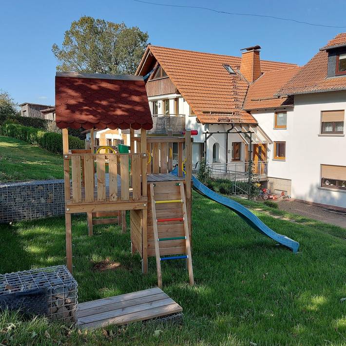 Bauernhof für 5 Personen, mit Garten und Balkon, mit Haustier an der Rhön - 2