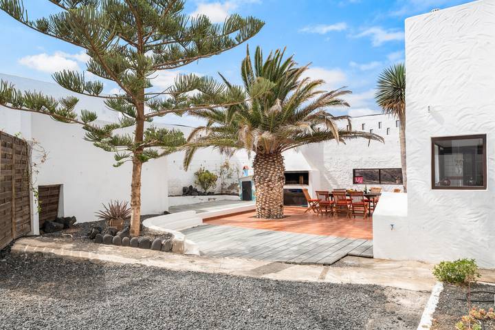 Casa rural para 7 personas, con balcón y jardín en Haría - 3