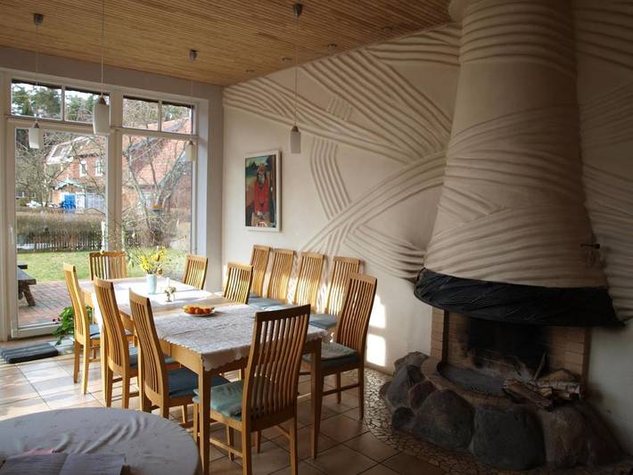 Maison d’hôte pour 6 personnes, avec balcon et jardin à Nida - 4