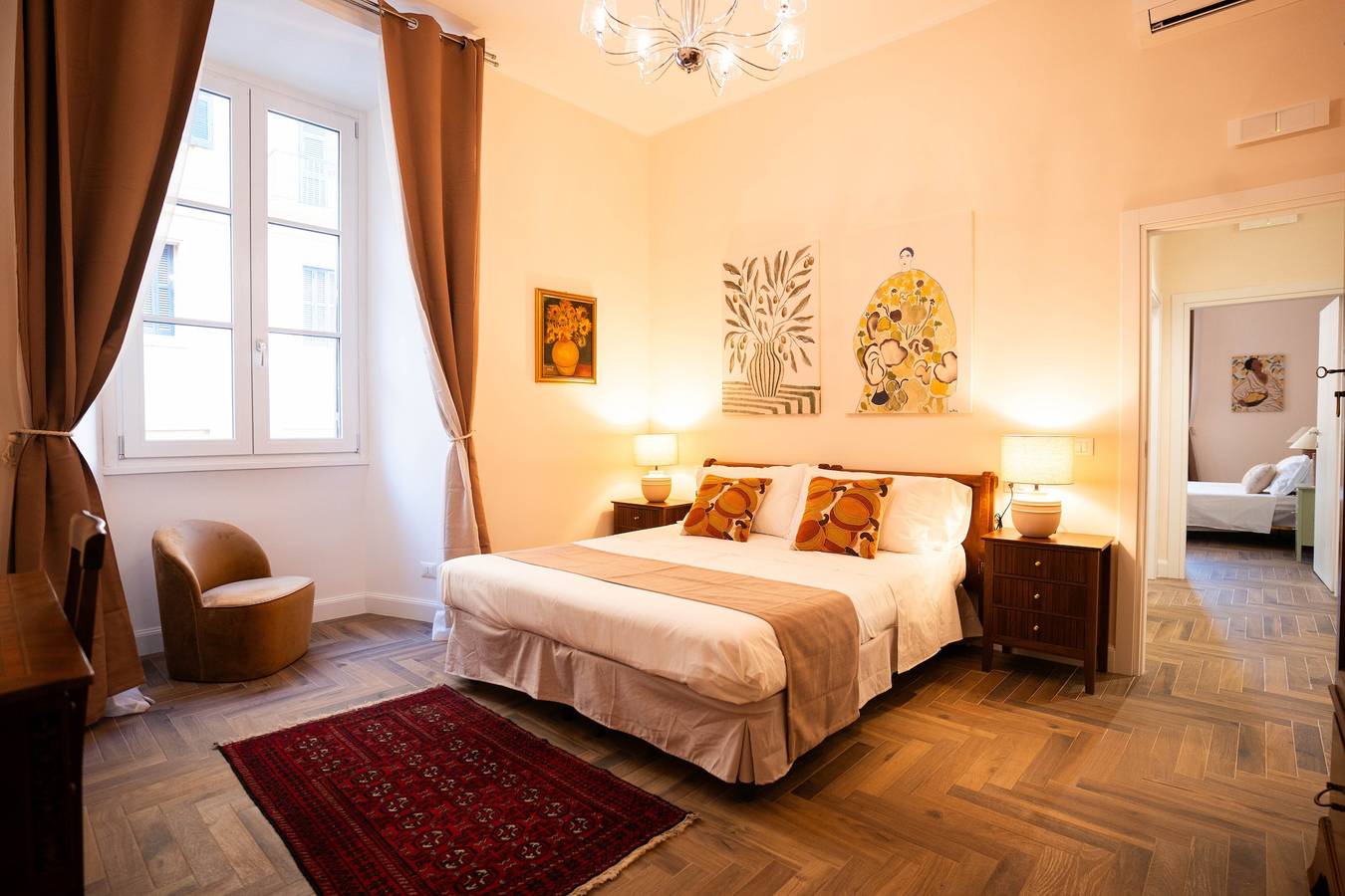 Apartamento inteiro, Romantica perto da Villa Borghese: Design e Conforto no Coração de Roma (7 Hóspedes) in Roma, Roma (província)