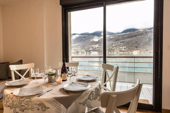 Vakantiewoning voor 6 personen, met balkon in Doussard