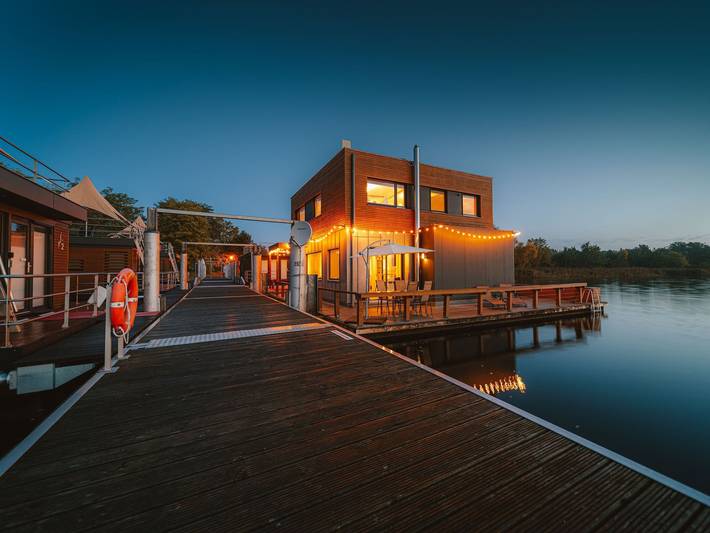 Ferienwohnung für 4 Personen, mit Ausblick und Terrasse sowie Seeblick, kinderfreundlich im Lausitzer Seenland - 4