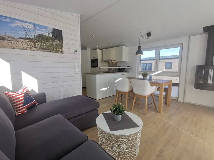 Camping für 5 Personen, mit Whirlpool und Garten sowie Sauna und Terrasse, mit Haustier an der Ostsee - 3