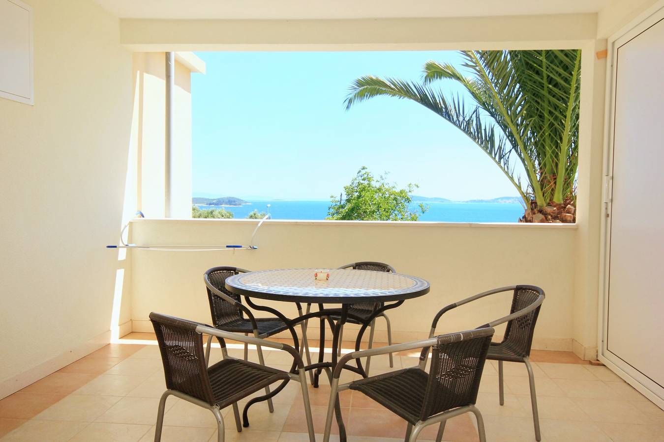Ganze Wohnung, 1-Zimmer-Ferienwohnung mit Terrasse und Meerblick Orebic, Peljesac A-10423-a in Orebic, Dubrovnik-Neretva
